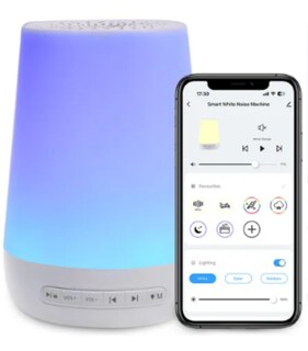 Foto 3 | Xtellar Máquina De Sonidos Para Dormir Al Bebé Adultos, 34 Sonidos Para Dormir Y Luz Nocturna Con Control Por App Máq