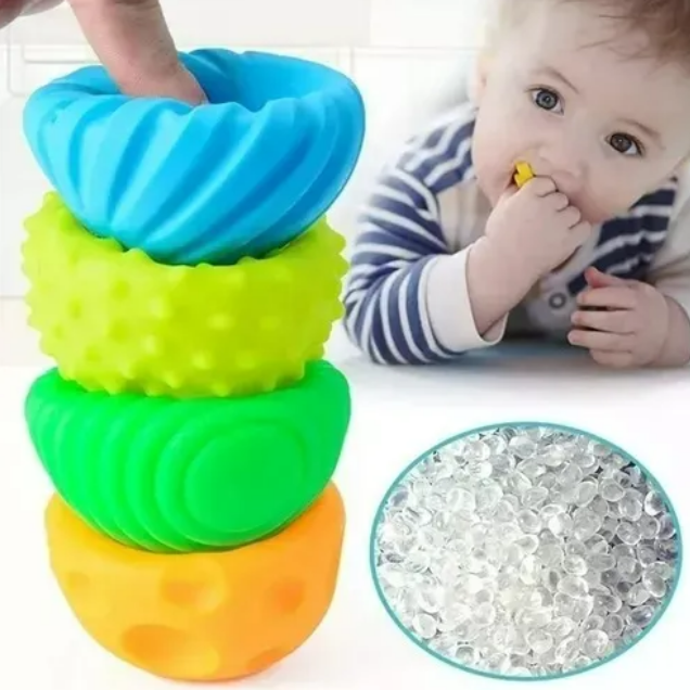 Foto 3 | Set De Juguetes Xtellar En Pelotas Sensoriales Didácticas Para Estimulación Infantil