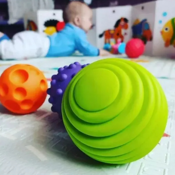 Foto 5 pulgar | Set De Juguetes Xtellar En Pelotas Sensoriales Didácticas Para Estimulación Infantil