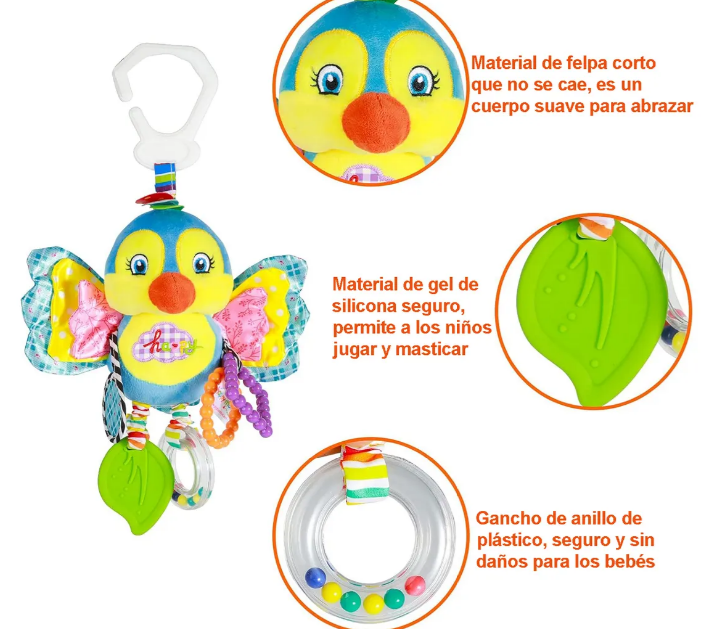 Foto 4 pulgar | Peluche Interactivo Xtellar: Sonaja, Mordedera Y Amigo De Crecimiento Para Bebé
