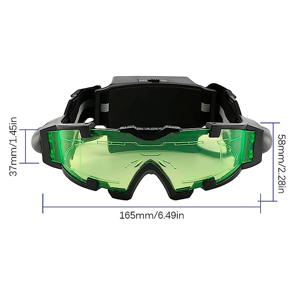 Foto 4 pulgar | Gafas de Visión Nocturna con Luces Led y Ajustables - Venta Internacional