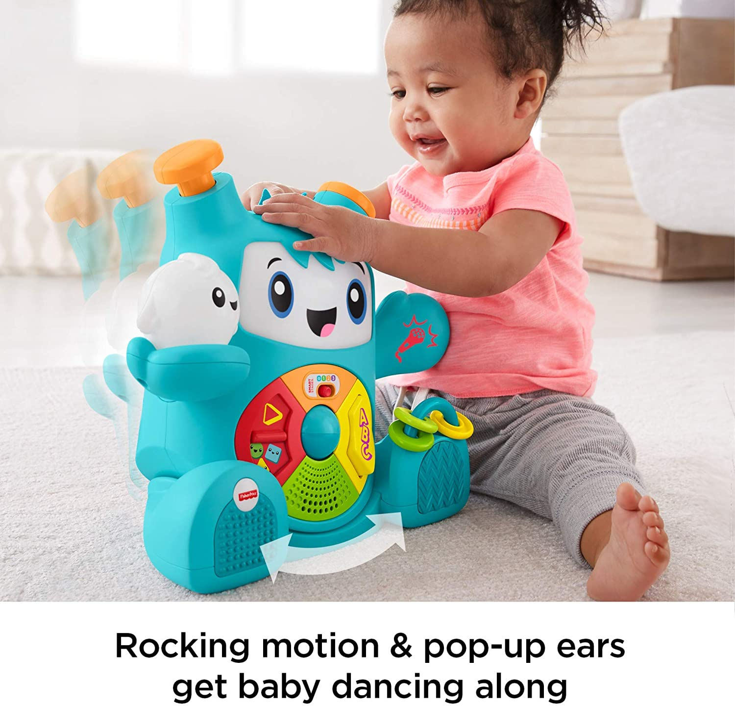 Foto 5 pulgar | Venta Internacional- Juguete Musical para Bebés Fisher-Price Dance And Groove Rockit