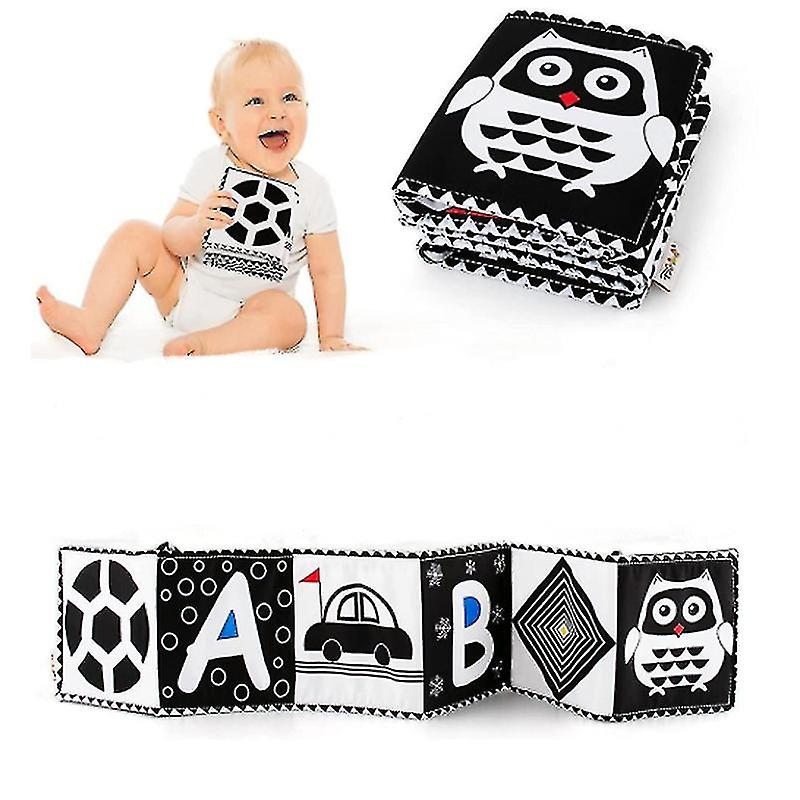 Foto 3 pulgar | Venta Internacional - Libro Sensorial de Alto Contraste Búho de Tela para Bebé