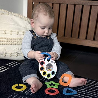 Foto 3 | Venta Internacional - Teether Toy Baby Einstein Shake, Sonajero Y Calmante Para Llevar