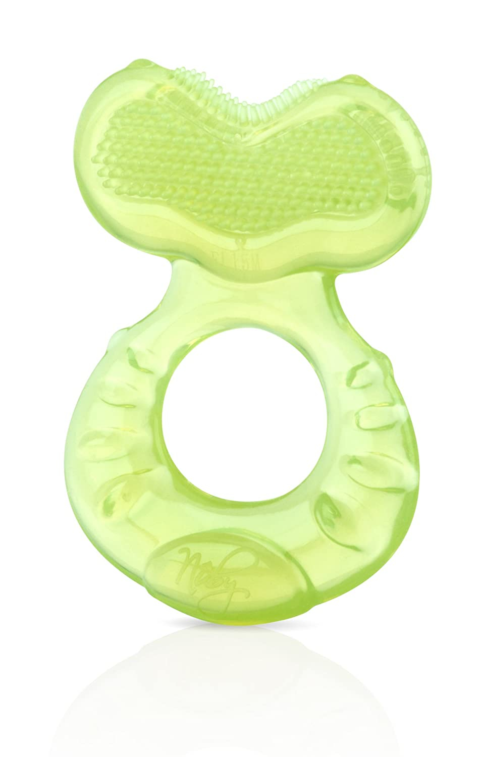 Foto 2 pulgar | Mordedera de Silicona Teether Nuby con Cerdas para Más de 3 Meses - Venta Internacional