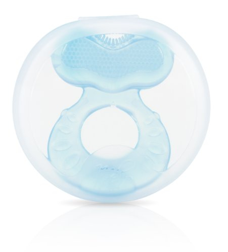 Foto 5 pulgar | Dientes De Silicona Teether Nuby Con Cerdas Para Más De 3 Meses, Azul - Venta Internacional.