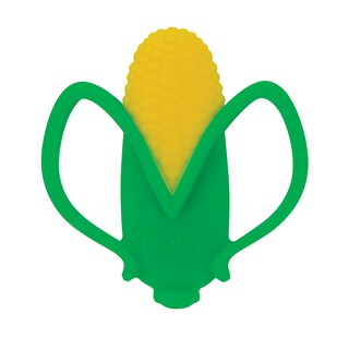 Foto 1 | Teether Nuby Silicone Veggie Veggie Free Bpa Durante Más De 3 Meses - Maíz - Venta Internacional.