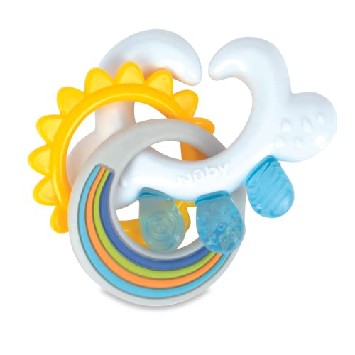 Foto 5 pulgar | Teether Nuby Cloud Con Sun Y Silicona Rain Links Durante Más De 3 Meses - Venta Internacional.