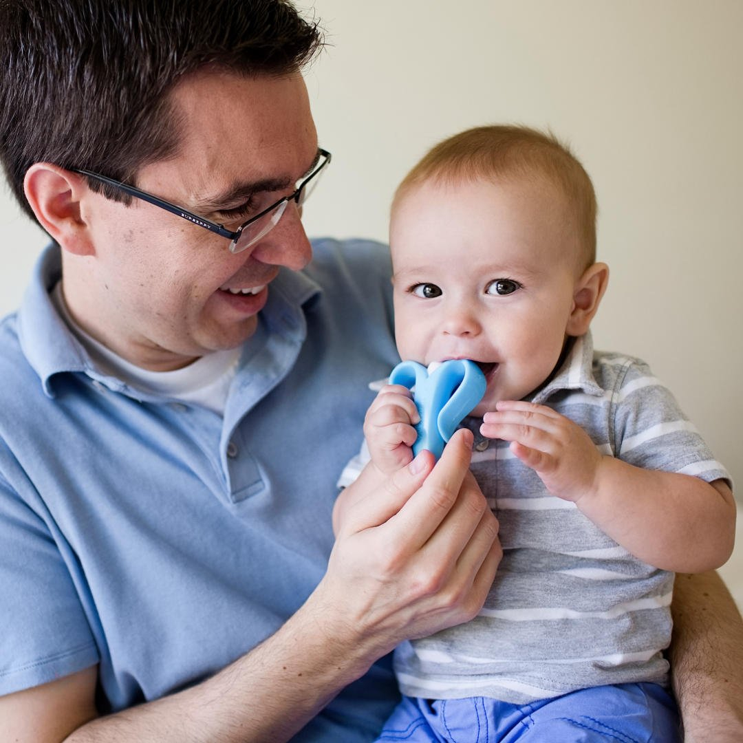 Foto 6 pulgar | Cepillo De Dientes Baby Banana Blue Banana Training Teether Br003b - Venta Internacional.