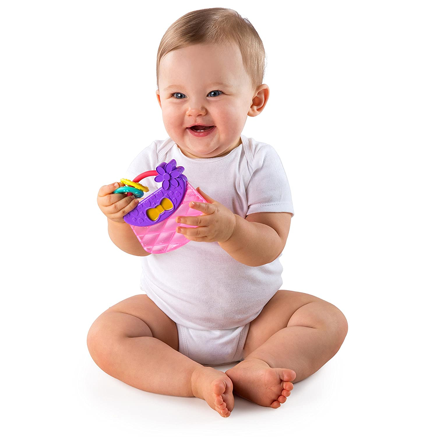 Foto 4 pulgar | Monedero Teether Toy Bright Starts Carry & Teethe, Enfriable - Venta Internacional.