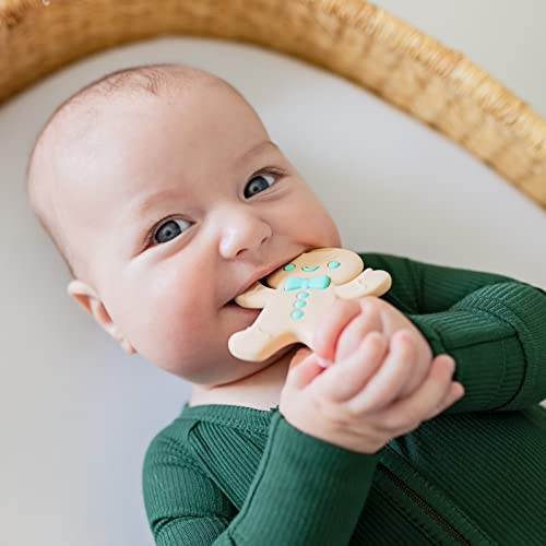 Foto 3 | Árbol Navideño Y Pan De Jengibre Teether Nuby All Silicone 3+ Mo 2 - Venta Internacional.