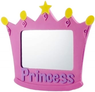 Foto 1 | Marco De Esponja Eva Mirror Emilystores Pink Princess De 12,7 Cm De Tamaño - Venta Internacional.