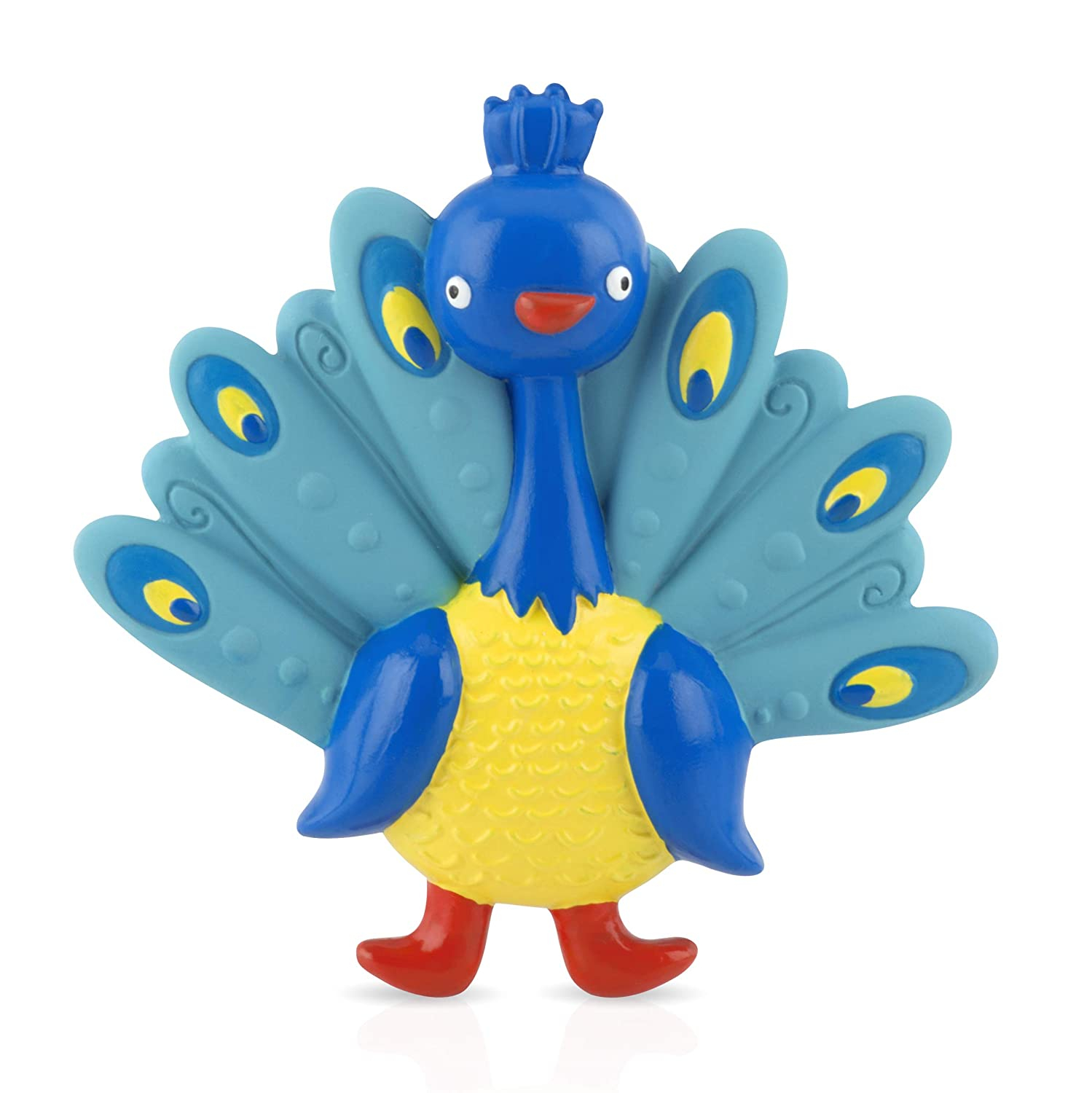 Mordedera Nuby de Pavo Real para Bebé- Venta Internacional