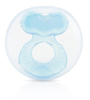 Foto 2 | Mordedera de Silicona Nuby Azul para Bebé-Venta Internacional