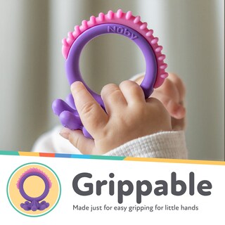 Foto 5 | Mordedera Nuby Soft sin BPA para Bebés de más de 3+ - Venta Internacional
