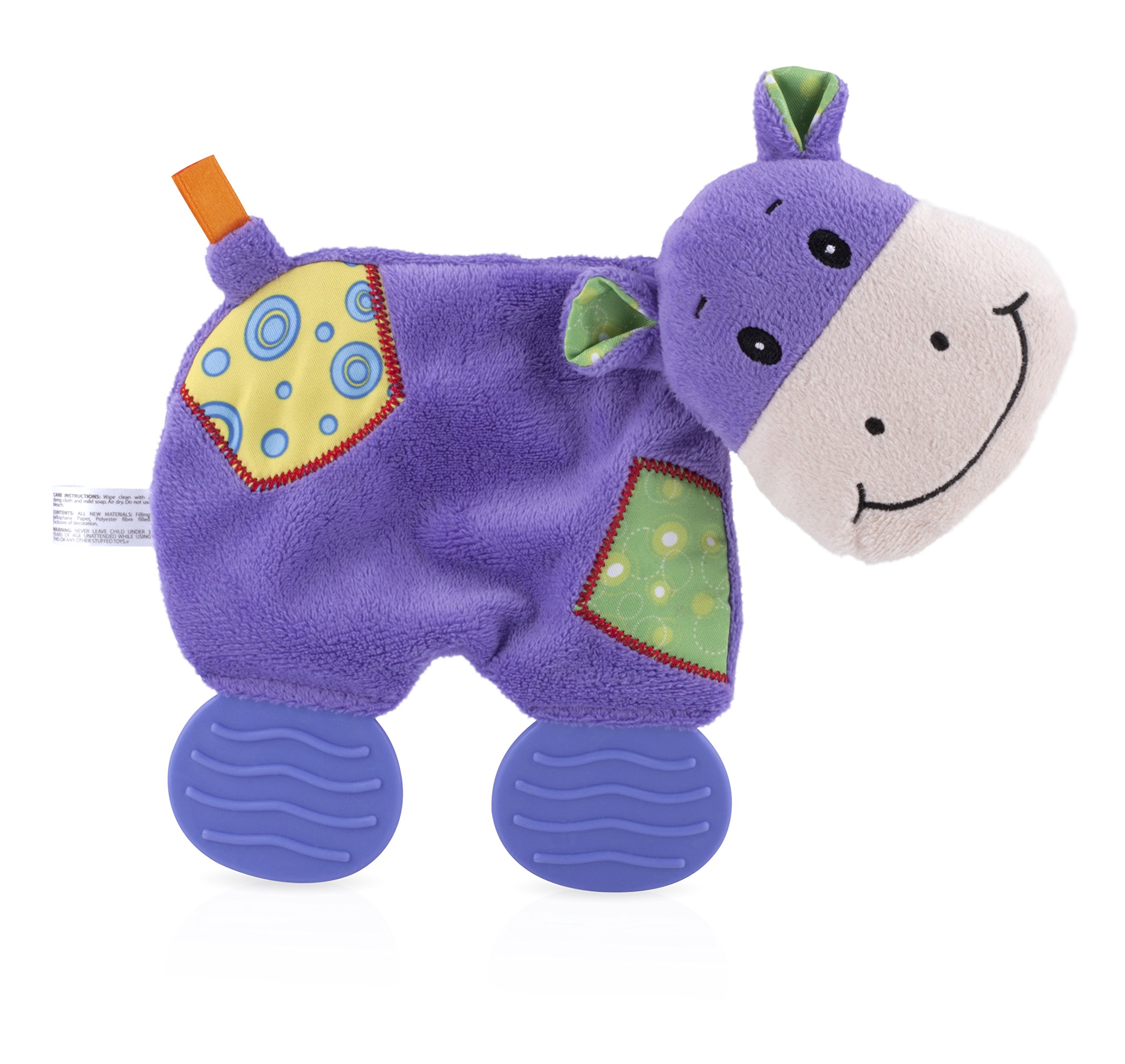 Manta Interactiva Teething Peluche Palm Teether Nuby Cow - Venta Internacional
