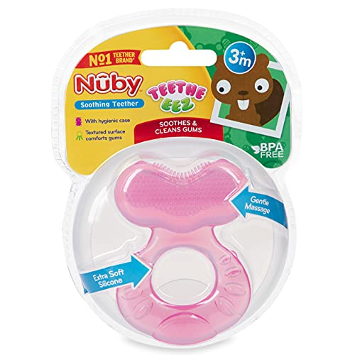 Foto 4 | Modedera Nuby con Cerdas para Bebé de más de 3 Meses - Venta Internacional