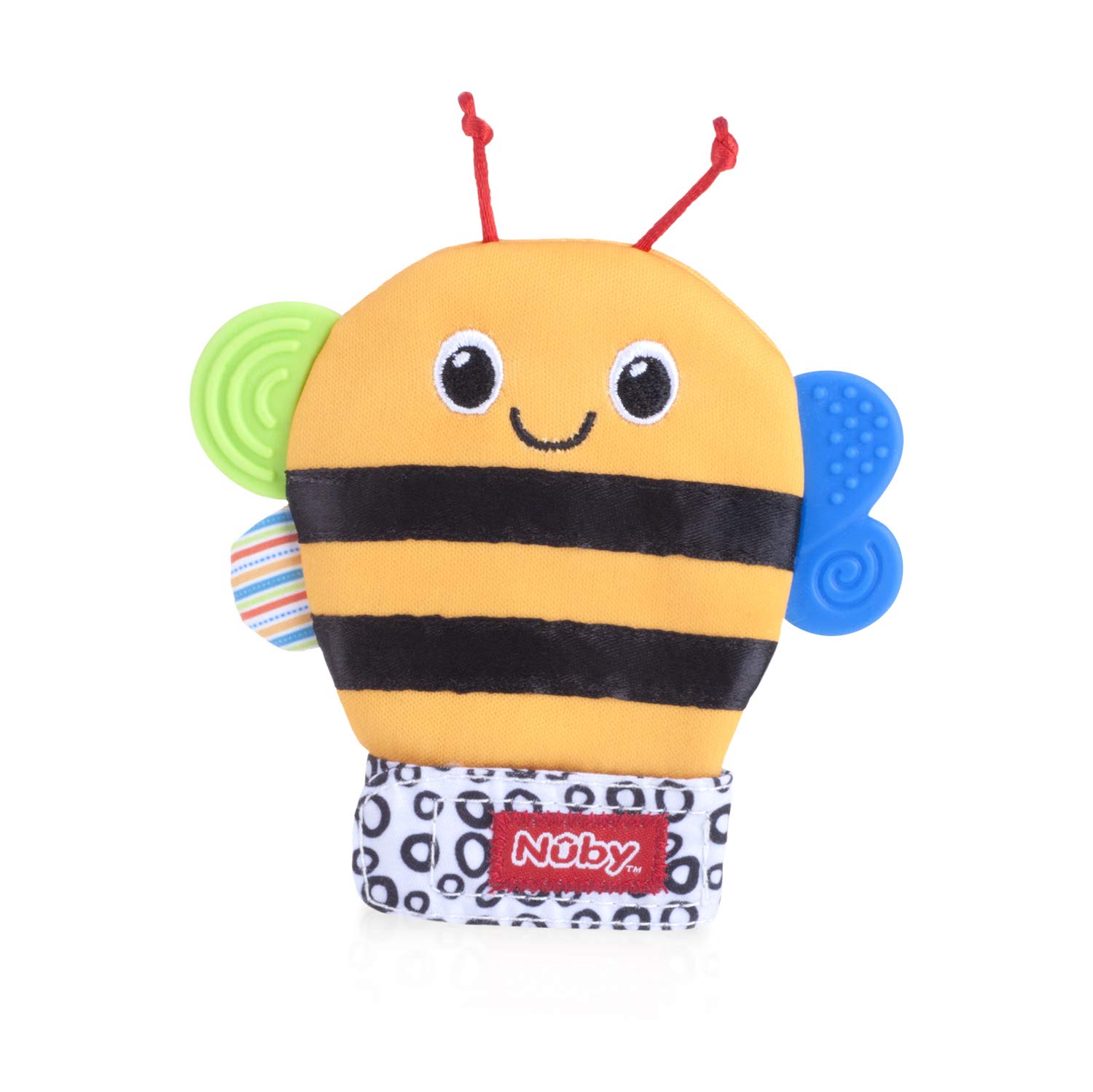 Manopla De Dentición Nuby Happy Handimals Bee - Venta Internacional.