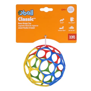 Foto 2 | Ball Bright Starts Oball Classic Rojo/amarillo Para Bebés - Venta Internacional.
