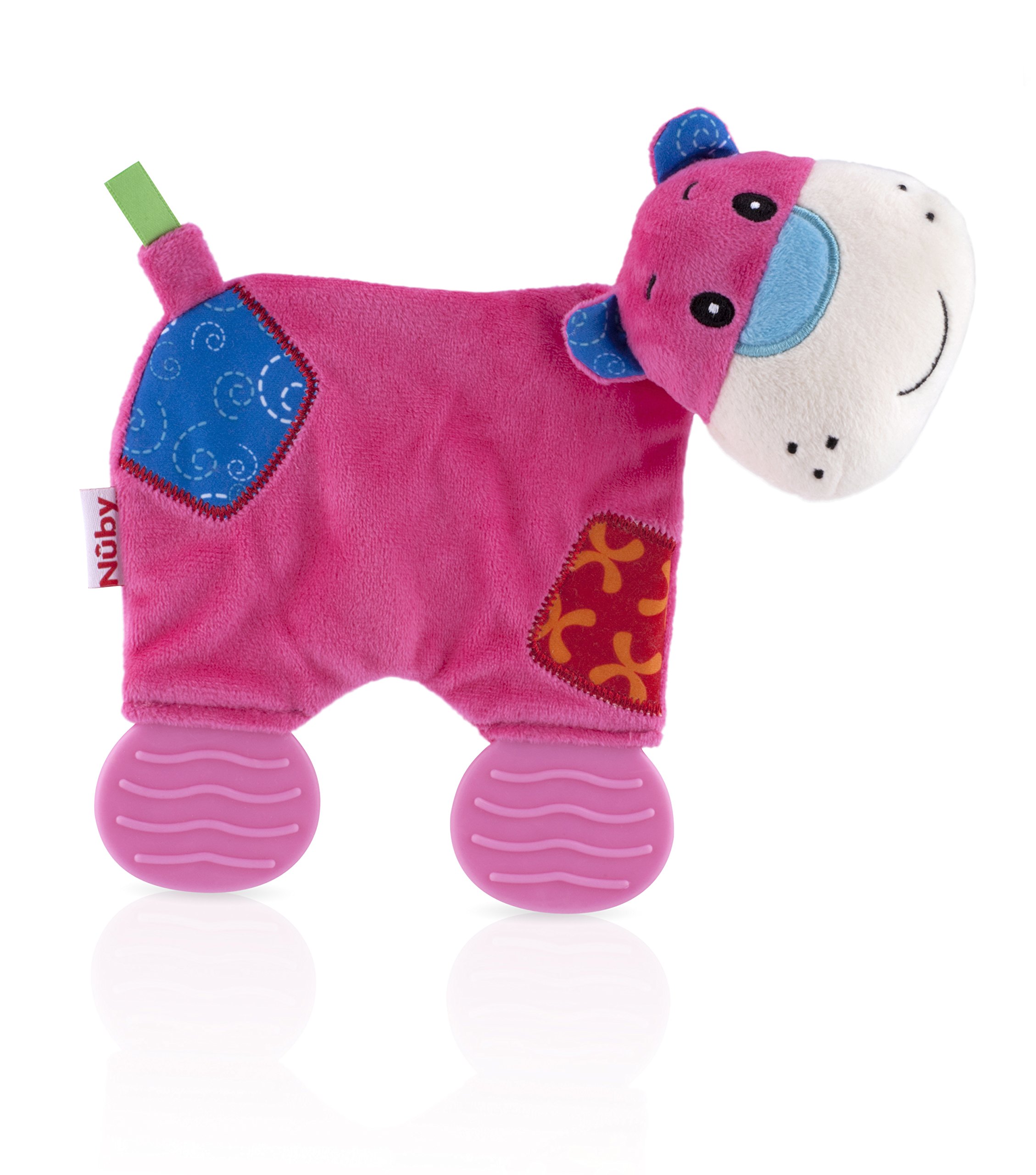 Manta Interactiva Teether Nuby Hippo De Peluche Para La Dentición - Venta Internacional.