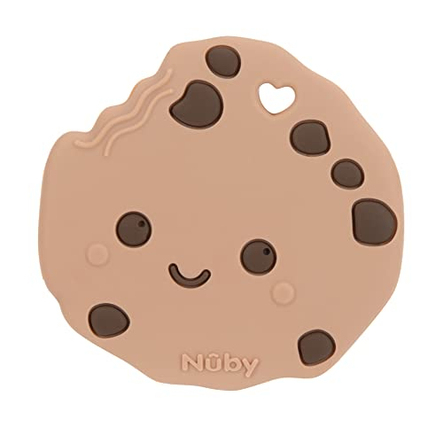 Mordedor de Silicona Nuby Galleta con Chispas de Chocolate - Venta Internacional