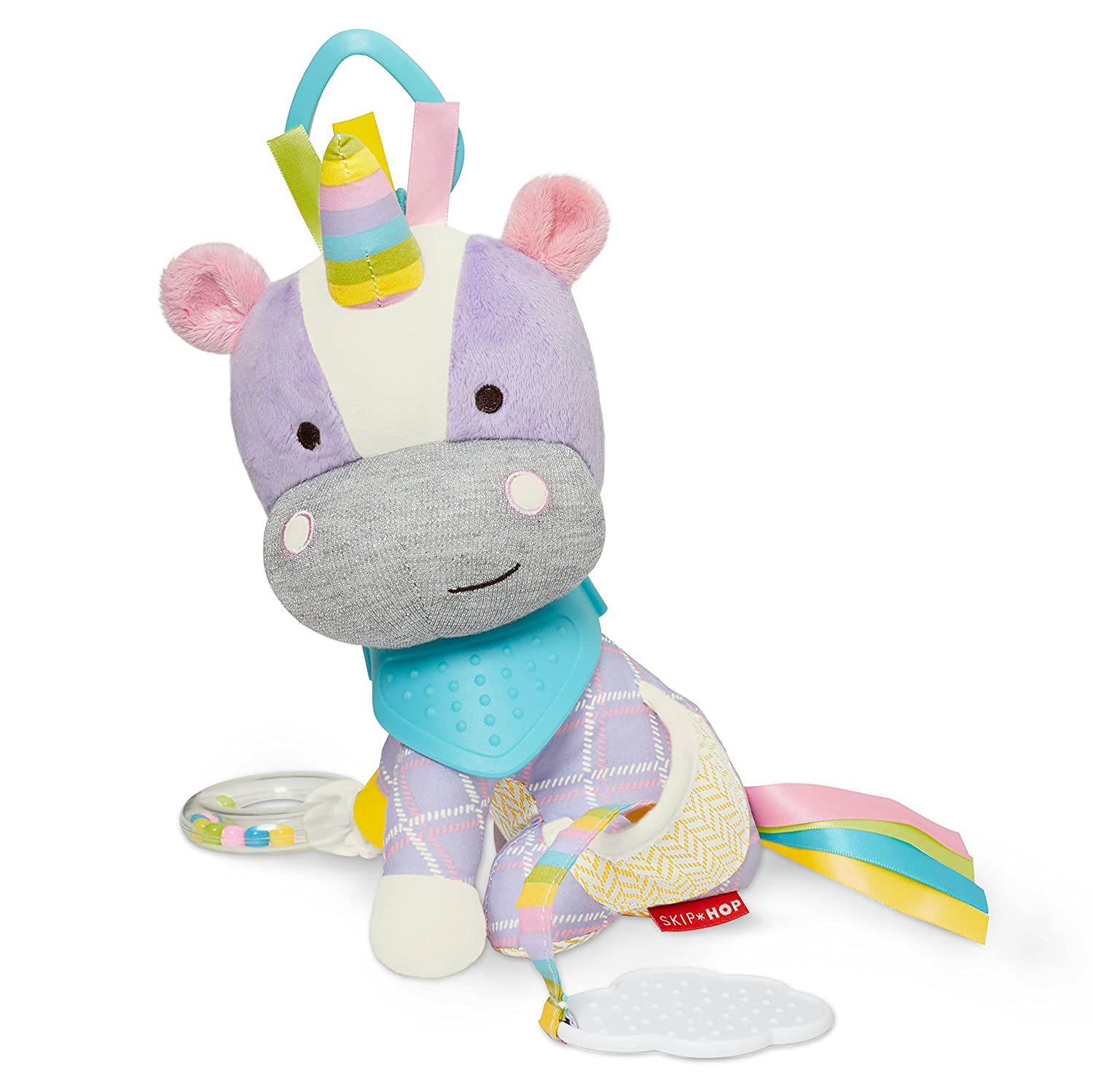 Foto 2 pulgar | Sonajero para Bebés Skip Hop Bandana Buddies con Forma de Unicornio - Venta Internacional