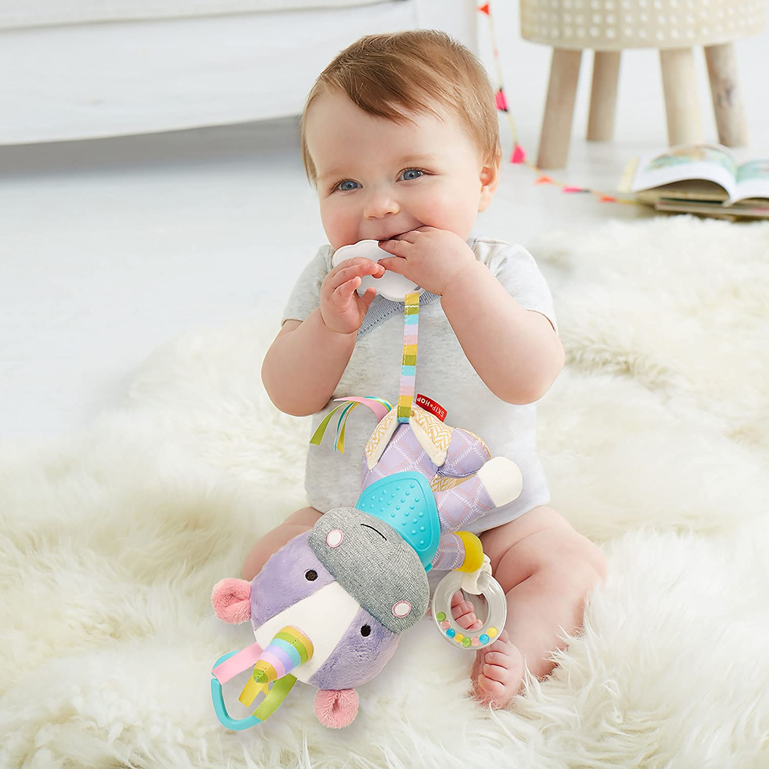 Foto 7 | Sonajero para Bebés Skip Hop Bandana Buddies con Forma de Unicornio - Venta Internacional