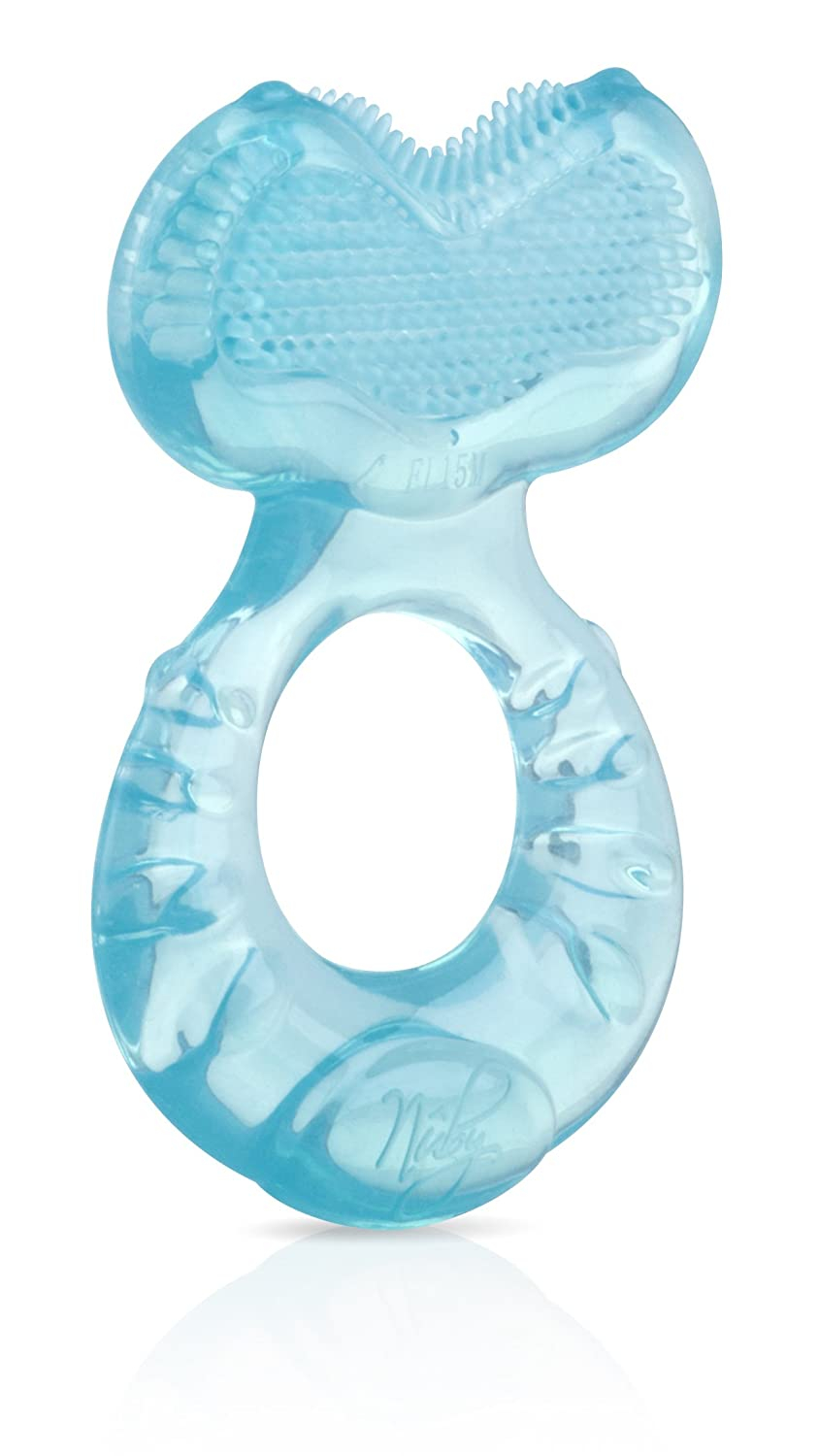 Foto 7 pulgar | Dientes de Silicona Teether Nuby con Cerdas y Gorro Higiénico - Venta Internacional