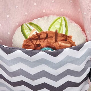 Foto 5 | Bufanda Moderna Baby Activity Pretty Pink Talla Única - Venta Internacional