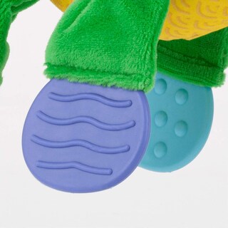 Foto 7 | Tortuga Nuby Floppers De Peluche Con Mordedores Integrados - Venta Internacional.