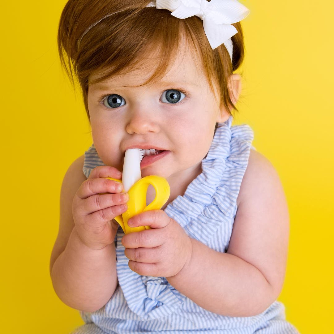 Foto 4 pulgar | Cepillo De Dientes Baby Banana Yellow Banana Training Teether - Venta Internacional.