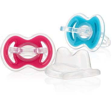 Foto 3 | Chupetes Teether Nuby Gum-eez, Paquete De 2, 100% Silicona Sin Bpa - Venta Internacional.