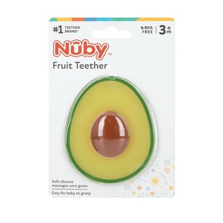 Foto 3 | Mordedera Nuby Aguacate 100% de Silicona para Bebés - Venta Internacional