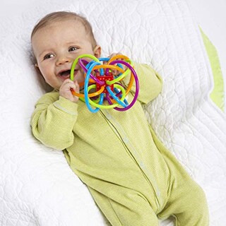 Foto 2 | Sonajero y Mordedero Sensorial Manhattan Toy Winkel Multicolor - Venta Internacional