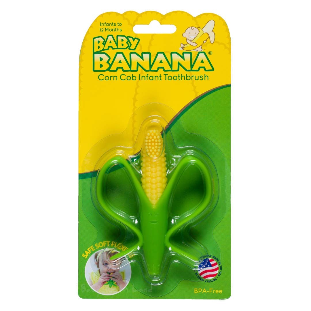 Mordedor de Entrenamiento Baby Banana Corn Cob de Silicona - Venta Internacional $372