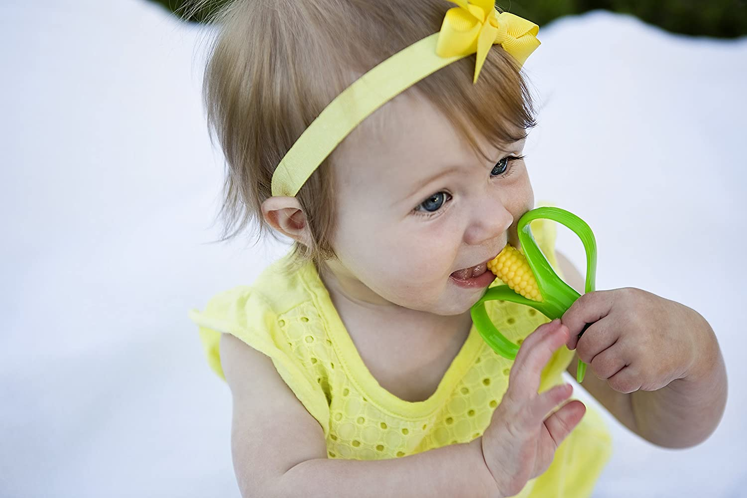 Foto 5 | Mordedor de Entrenamiento Baby Banana Corn Cob de Silicona - Venta Internacional