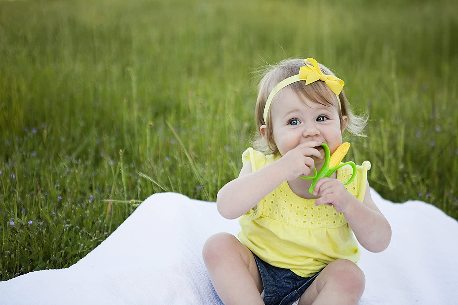 Foto 6 | Mordedor de Entrenamiento Baby Banana Corn Cob de Silicona - Venta Internacional