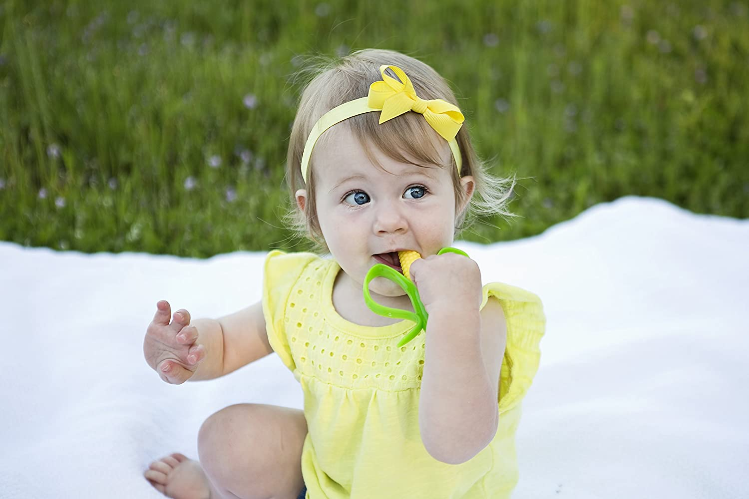 Foto 7 | Mordedor de Entrenamiento Baby Banana Corn Cob de Silicona - Venta Internacional