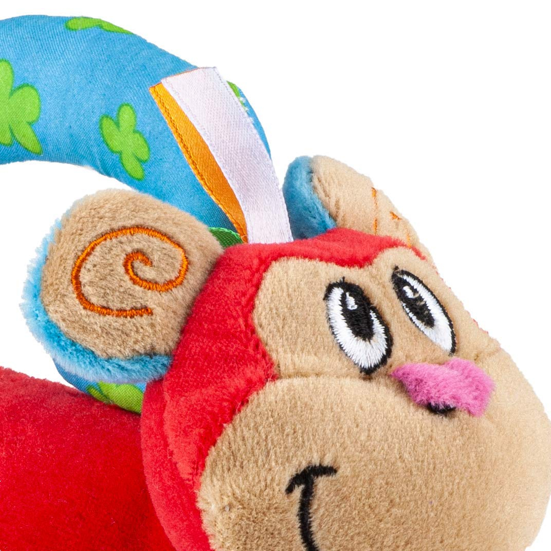 Foto 2 | Mordedor de Peluche Nuby Floppers Diseño de Mono - Venta Internacional