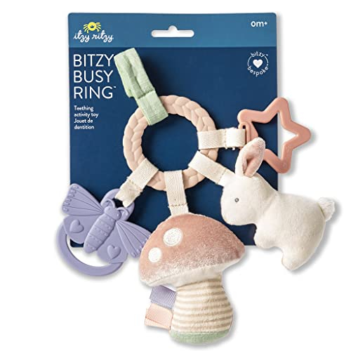 Foto 5 pulgar | Juguete para la Dentición Itzy Ritzy Bitzy Busy Ring con Mordedor - Venta Internacional