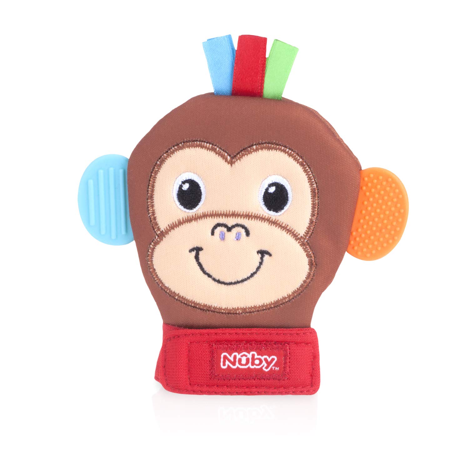Manopla de Dentición Nuby Happy Handimals Monkey - Venta Internacional