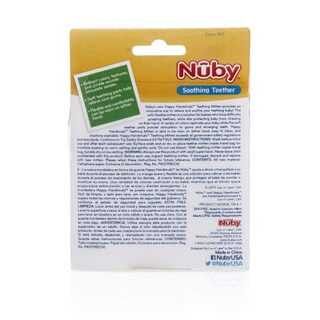 Foto 5 | Manopla de Dentición Nuby Happy Handimals Monkey - Venta Internacional