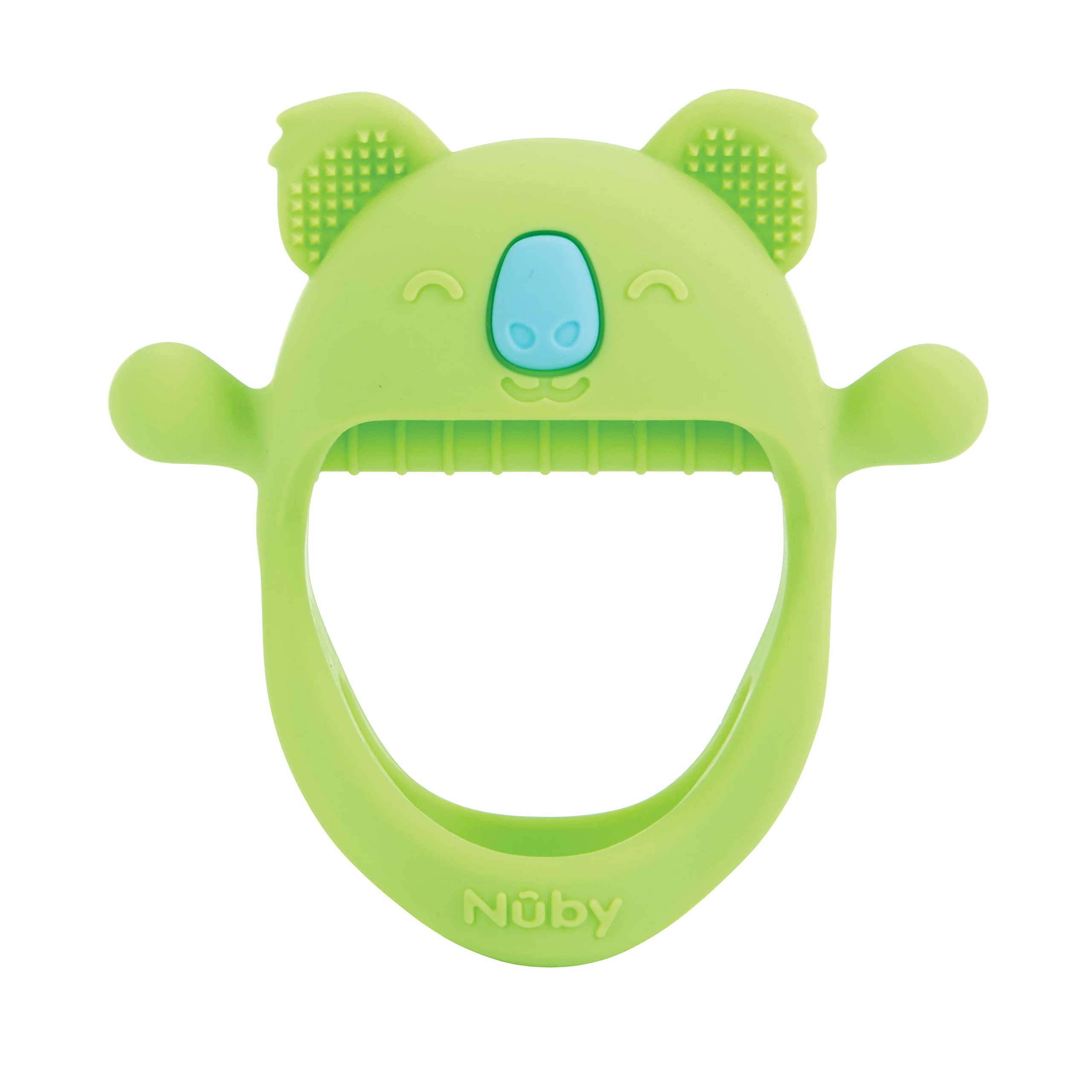 Manopla de Dentición Nuby de Silicona sin BPA para Bebés de más de 3 Meses Koala - Venta Internacional