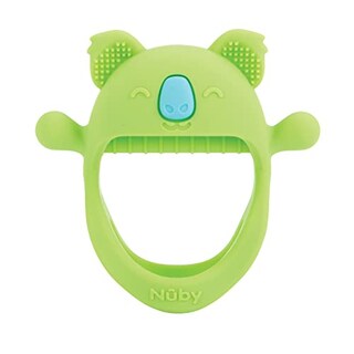 Foto 2 | Manopla de Dentición Nuby de Silicona sin BPA para Bebés de más de 3 Meses Koala - Venta Internacional