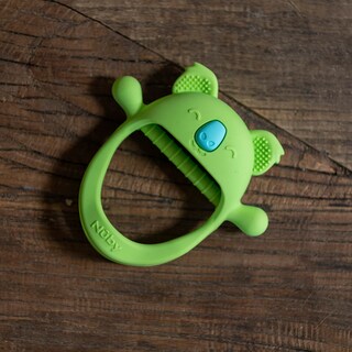 Foto 3 | Manopla de Dentición Nuby de Silicona sin BPA para Bebés de más de 3 Meses Koala - Venta Internacional