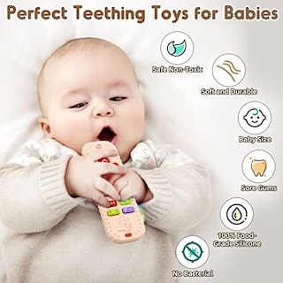 Foto 2 | Juguetes Para Aliviar La Dentición Aitui Para Bebés De 3 A 12 Meses - Venta Internacional.