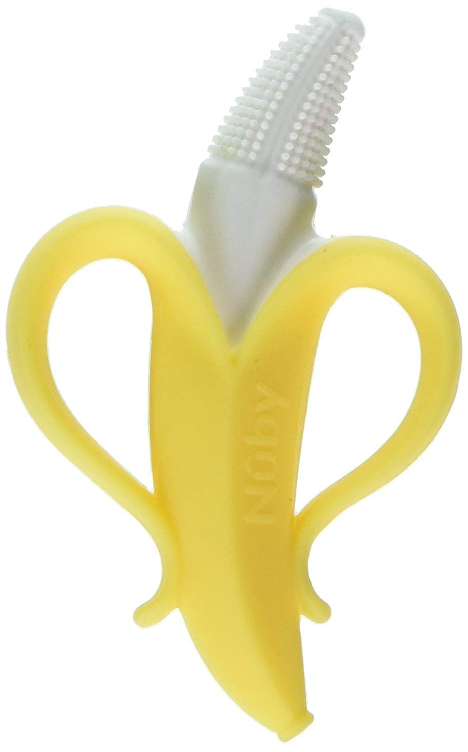 Foto 3 pulgar | Cepillo De Dientes De Masaje Nuby Nananubs Banana, Amarillo - Venta Internacional.