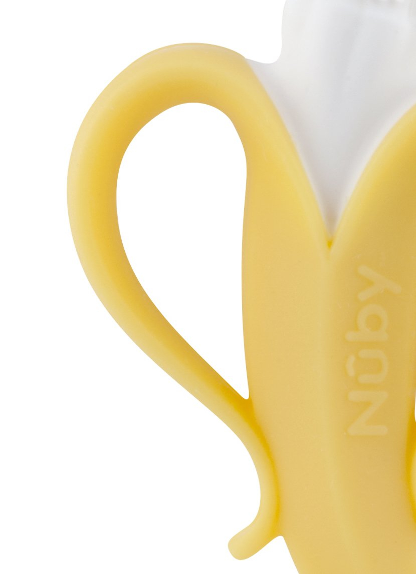 Foto 5 pulgar | Cepillo De Dientes De Masaje Nuby Nananubs Banana, Amarillo - Venta Internacional.