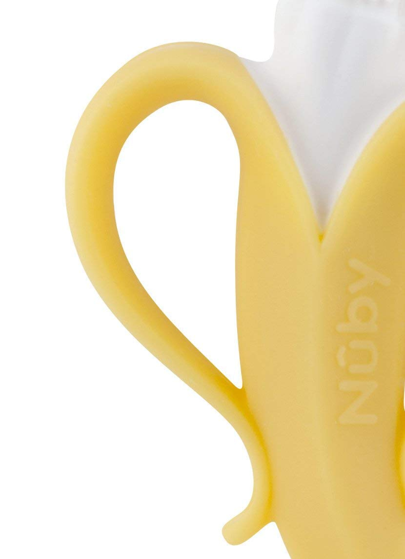 Foto 6 pulgar | Cepillo De Dientes De Masaje Nuby Nananubs Banana, Amarillo - Venta Internacional.