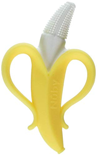 Foto 8 pulgar | Cepillo De Dientes De Masaje Nuby Nananubs Banana, Amarillo - Venta Internacional.